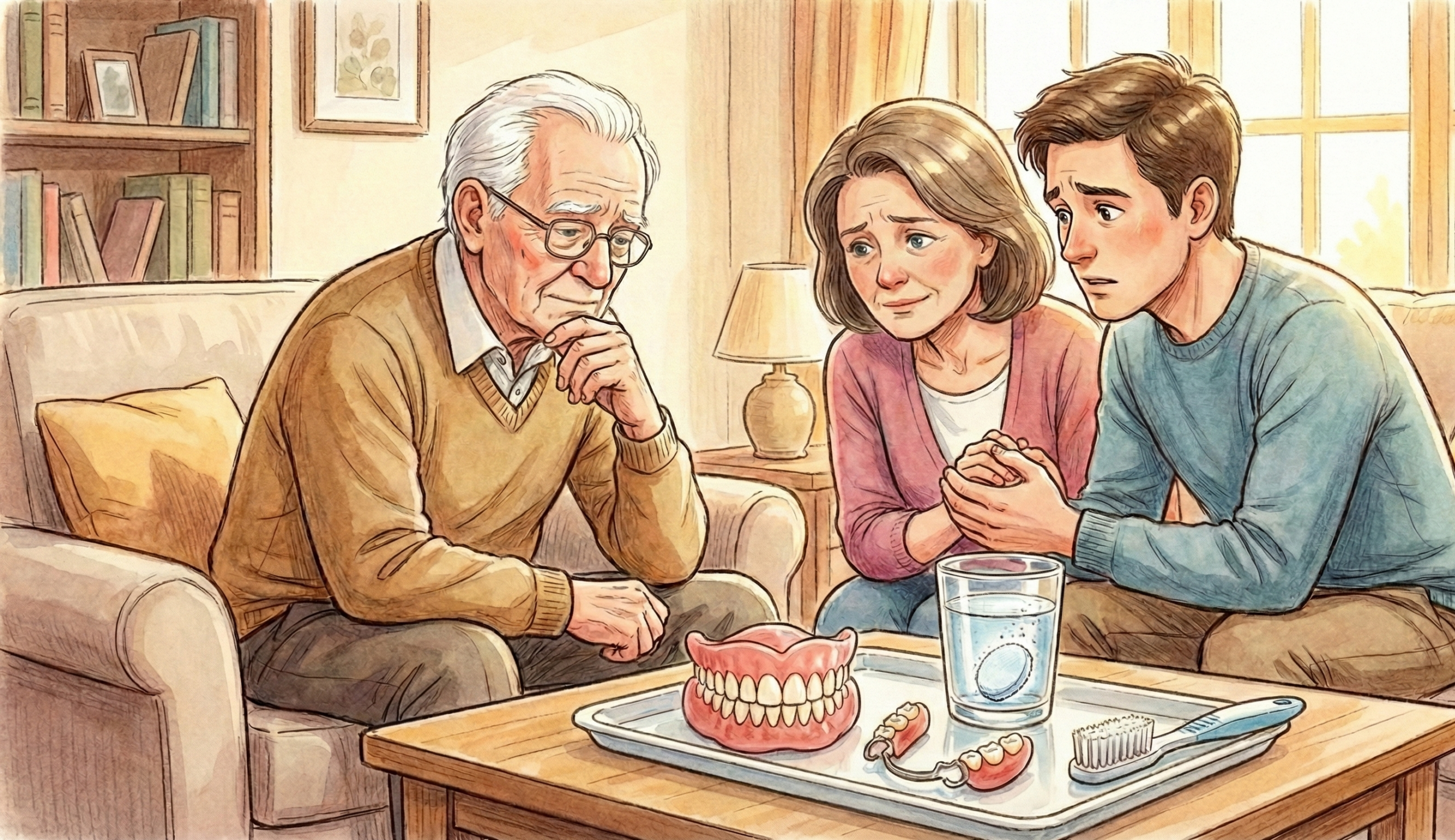 「入れ歯は一度作れば一生モノ？」～ご家族が知っておきたい入れ歯の寿命と、長持ちの秘訣～