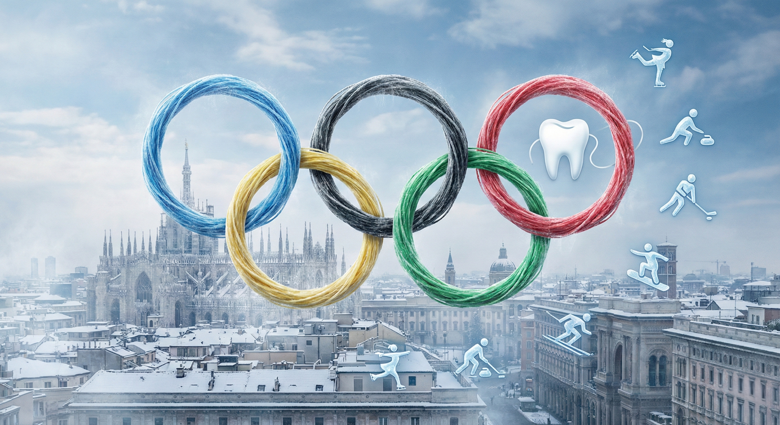 熱戦続くミラノ・コルティナ五輪！実は「フロス」もミラノ産が凄いんです。