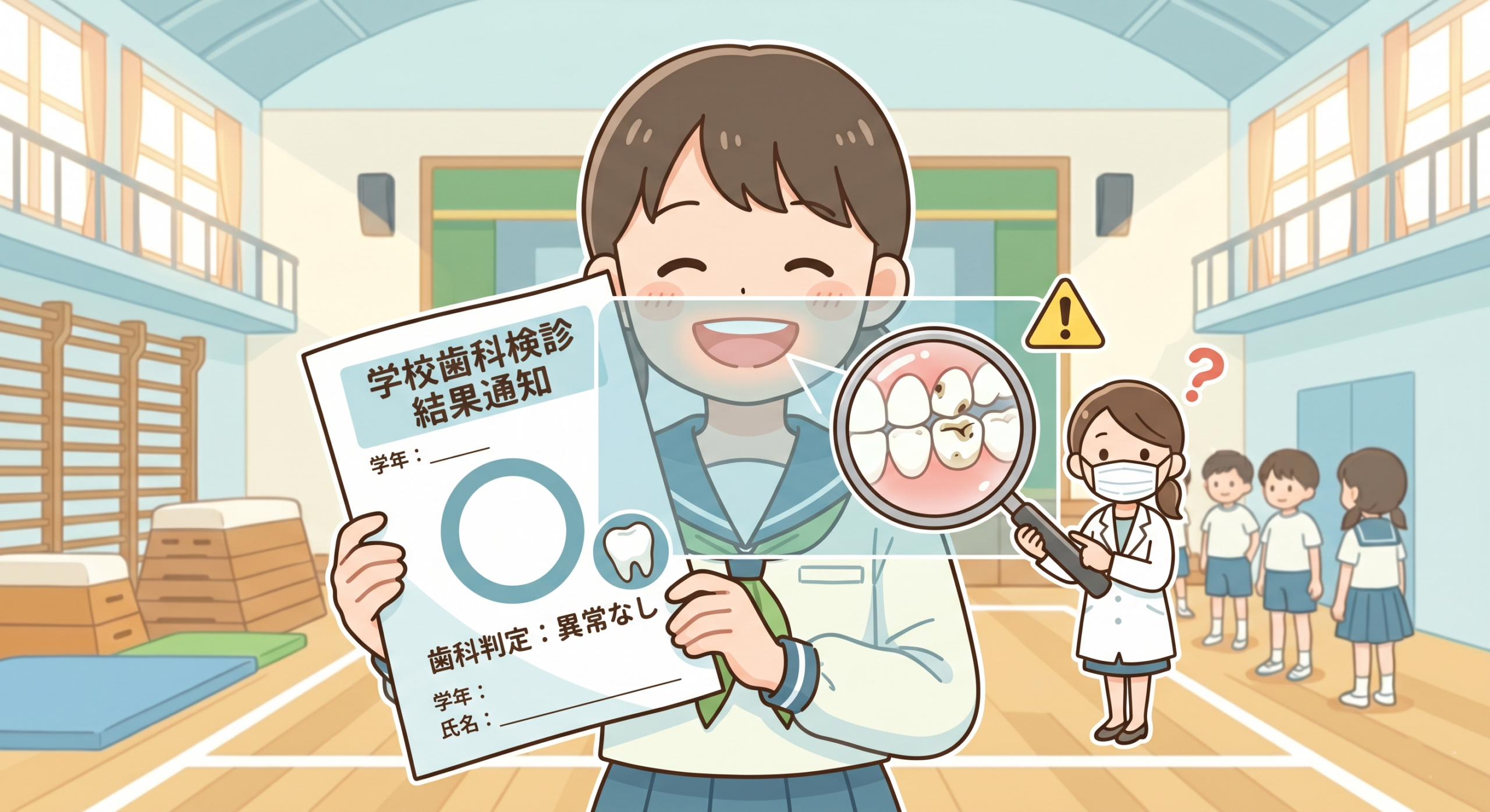 学校健診で「異常なし」でも安心は禁物？学会も指摘する「隠れ虫歯」のリスクと、歯科検診の重要性
