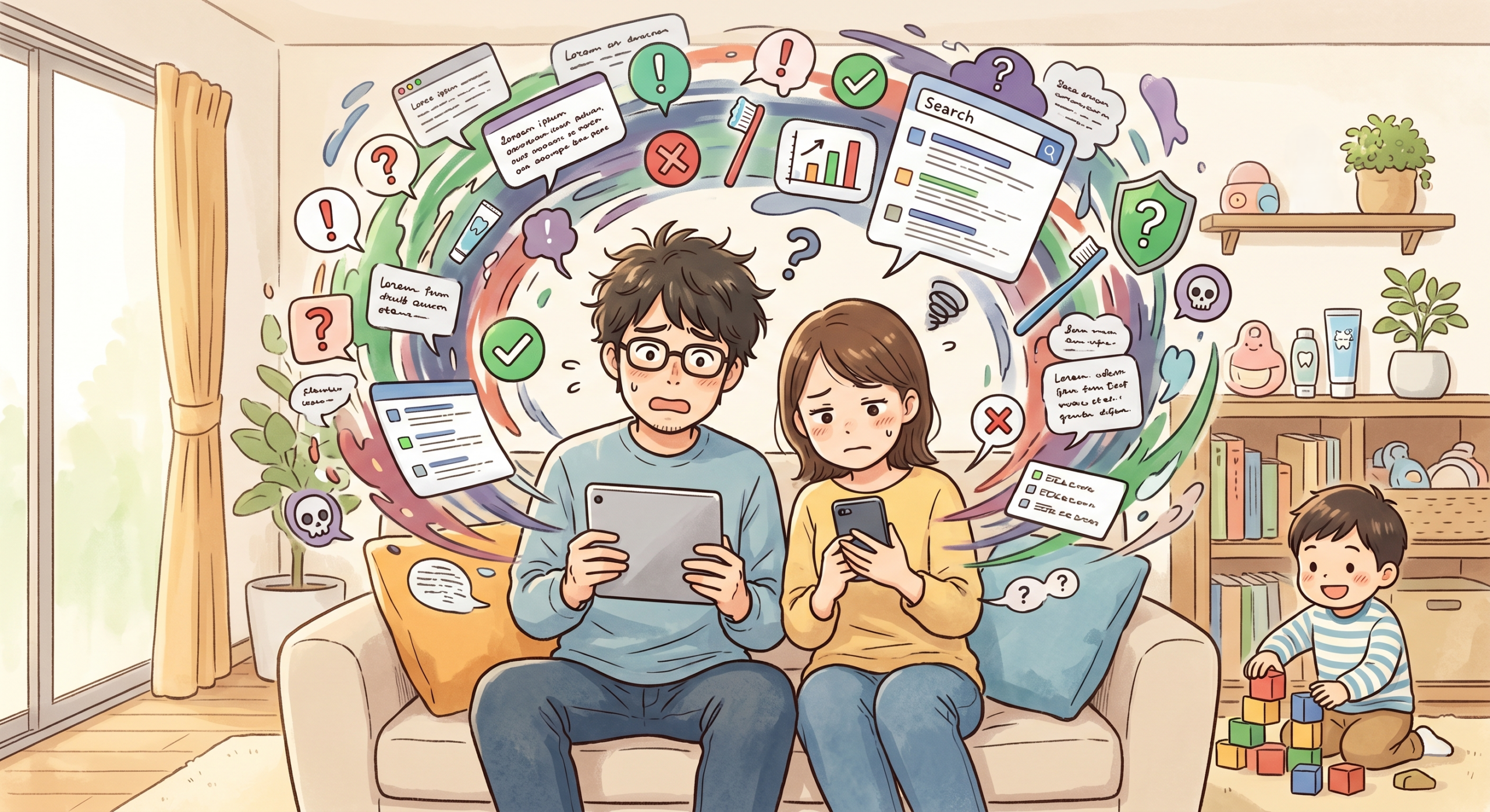 「フッ素は危険と見て…」ネットの情報で虫歯予防を迷っている保護者の方へ