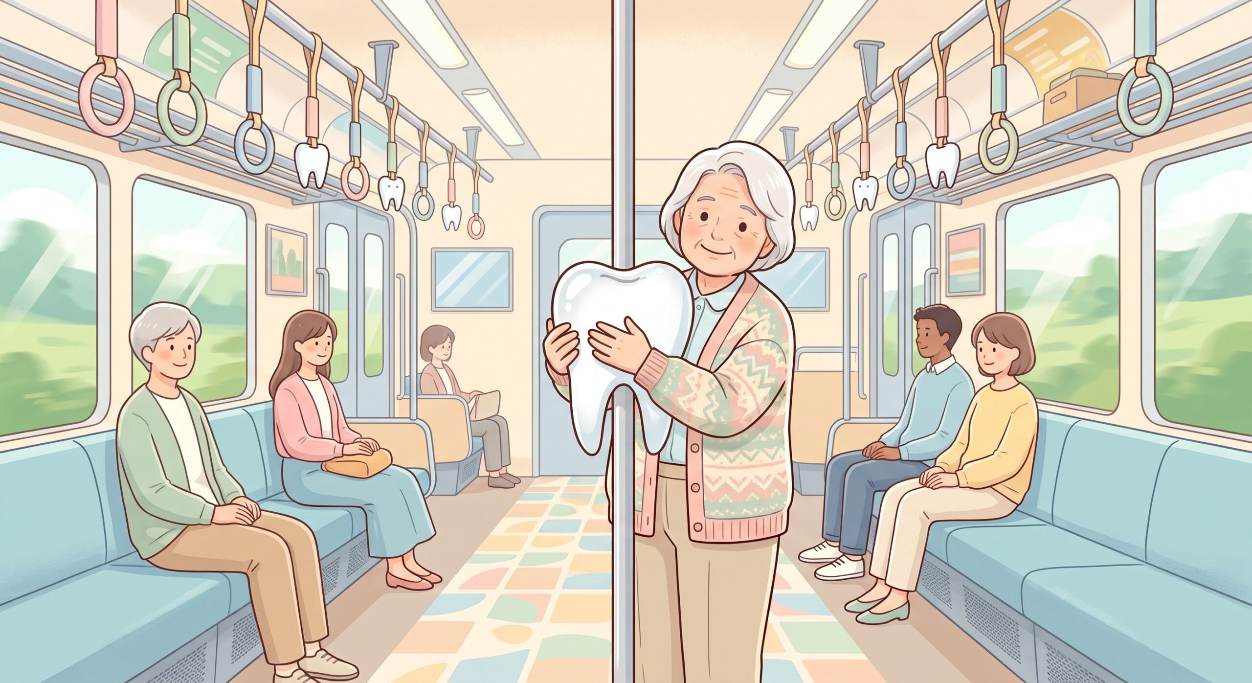 「いっそ全部総入れ歯に…」の前に知ってほしい、1本の歯が持つ『手すり』の役割