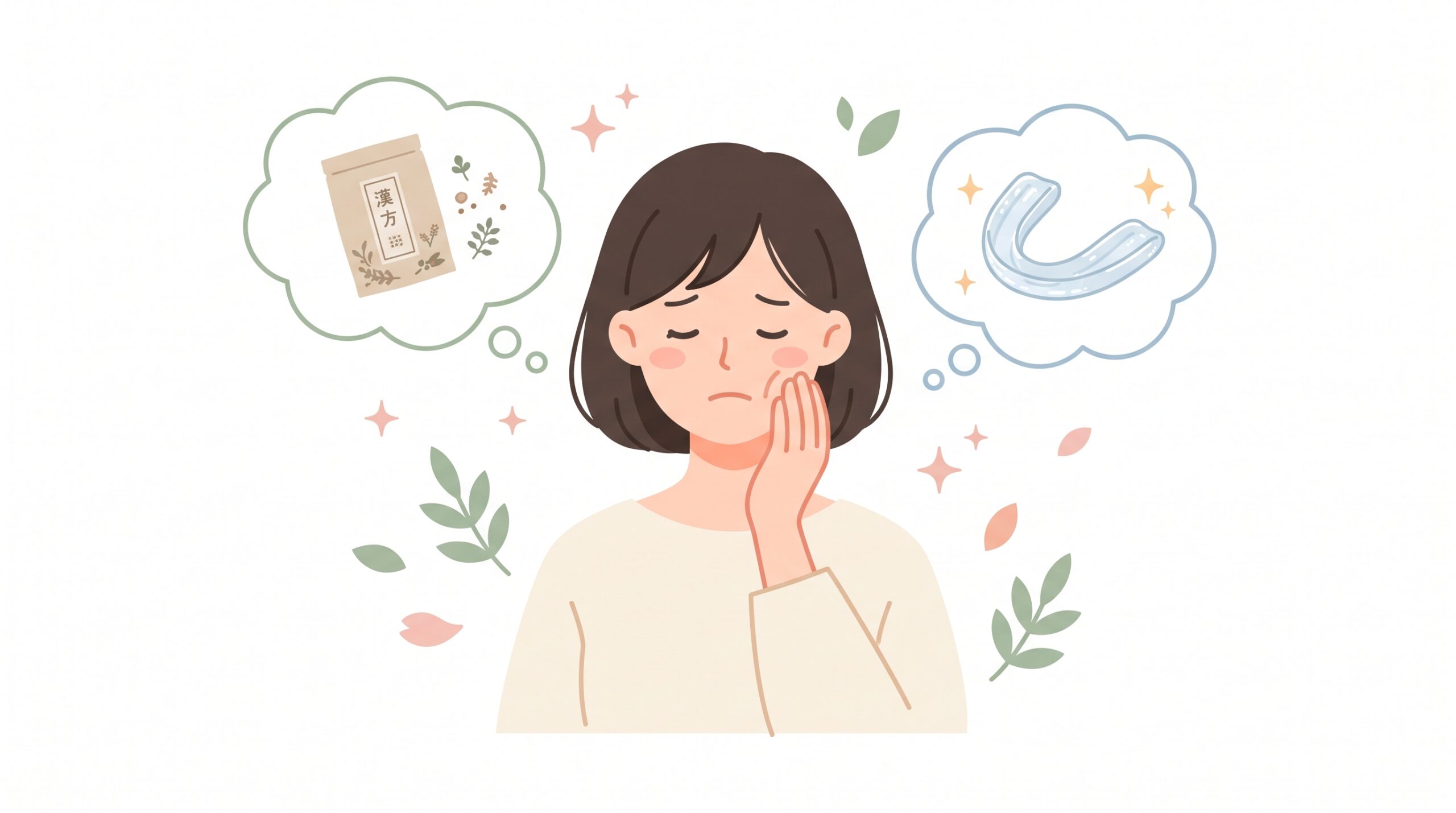 歯ぎしりに「漢方」は効く？〜本当に歯を守るための3つの選択肢〜